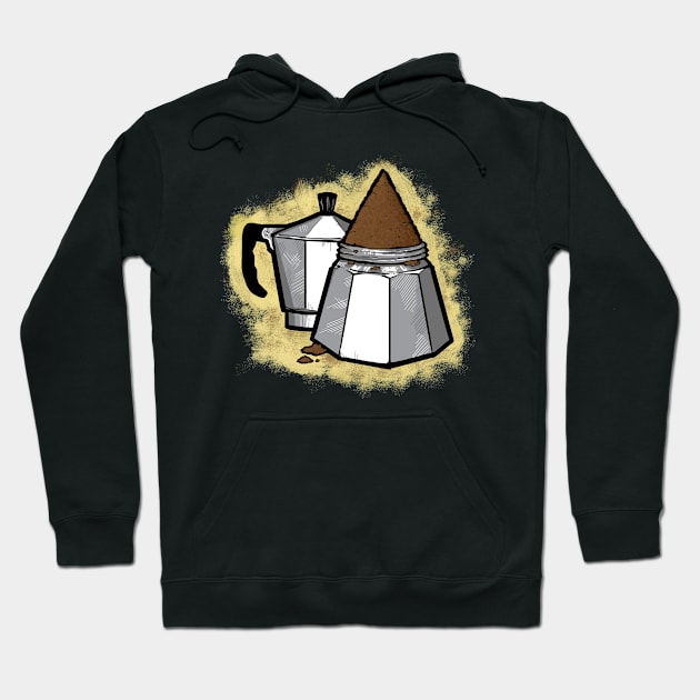 Espresso in the Moka Hoodie by bulacignale